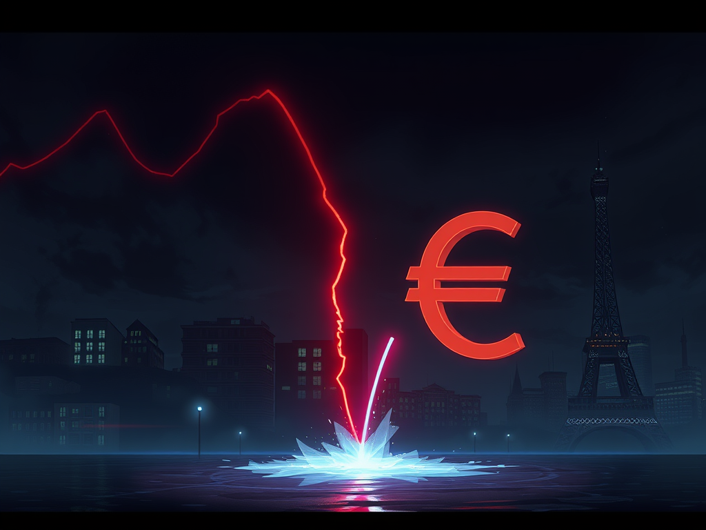 L&rsquo;effondrement de la croissance en France